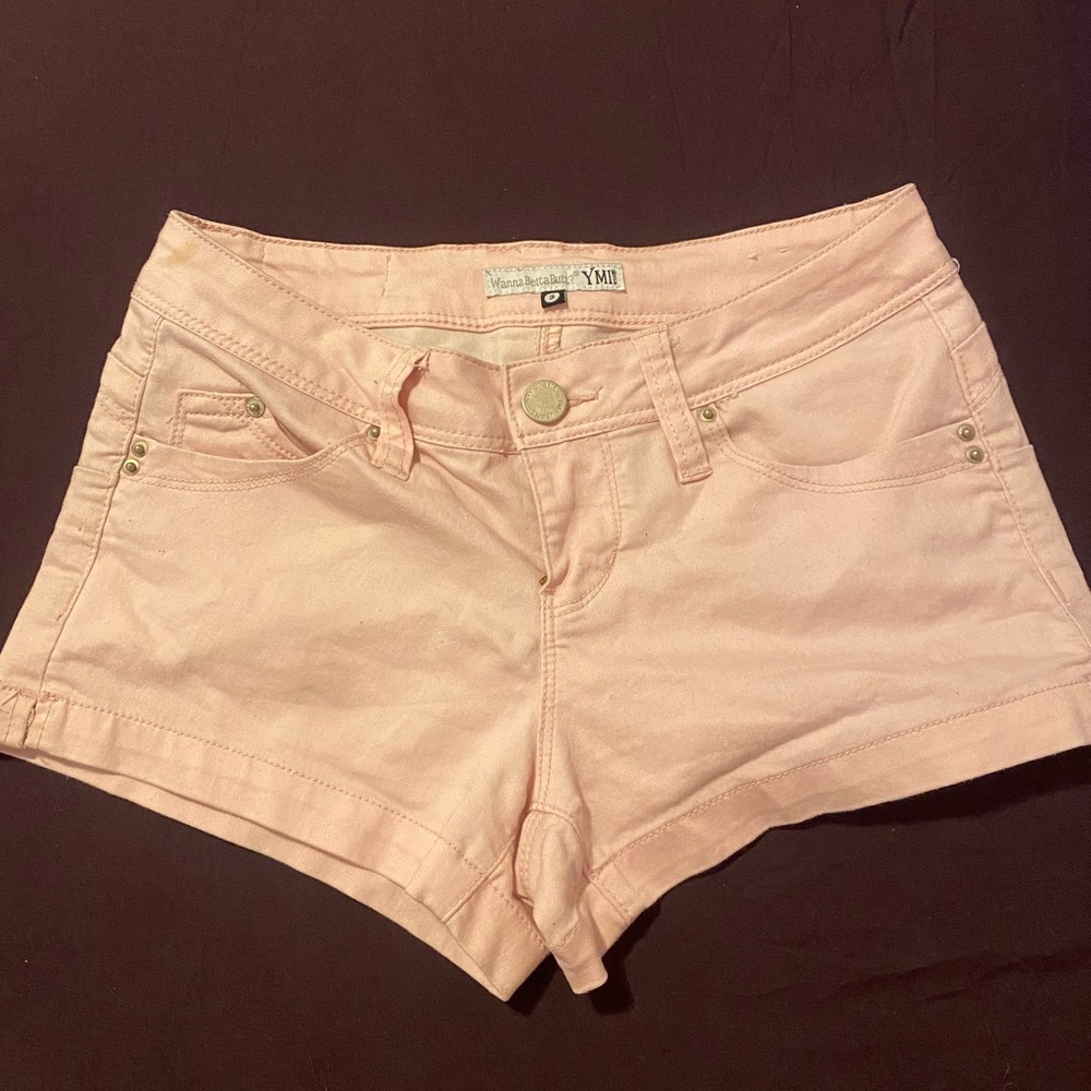 Size 3 Pink Wanna Betta Butt? YMI Shorts